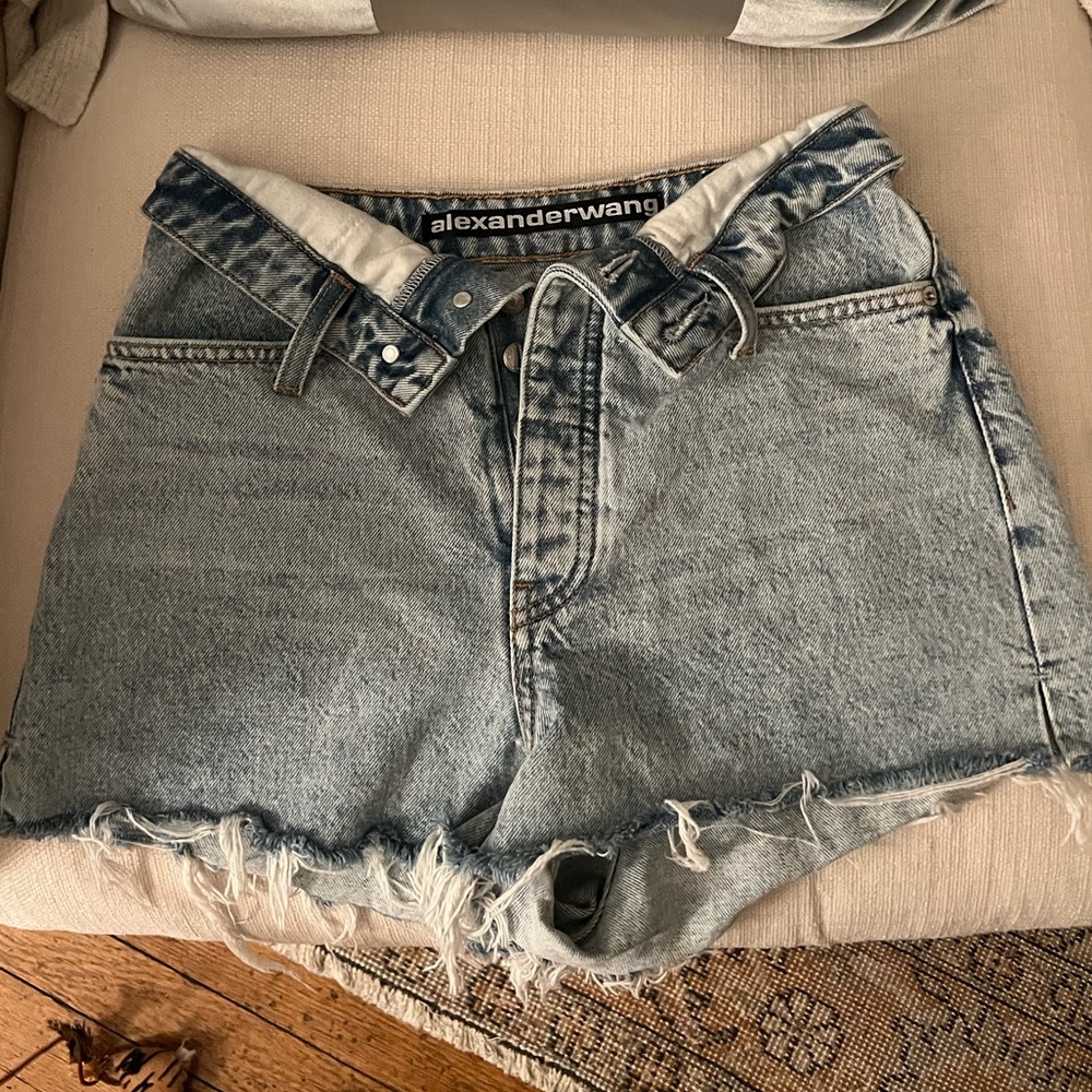 Alexander Wang Jean Shorts